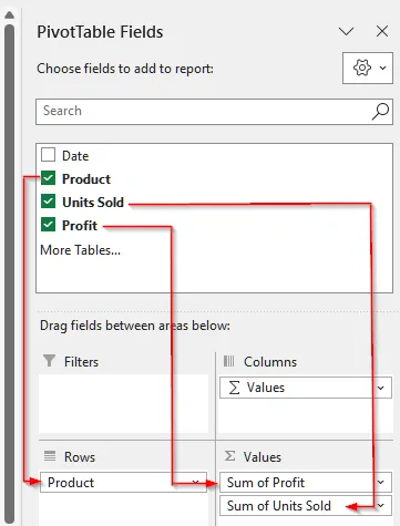Making a Pivot Table in Excel