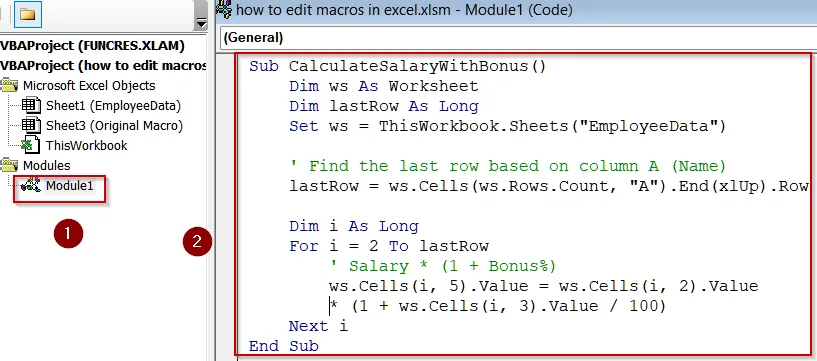 Using Keyboard Shortcuts to Access Macros Quickly