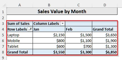 Refresh All Pivot Tables with Built-in Refresh All Option
