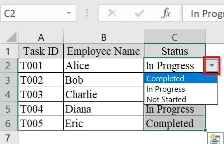 Highlight Entire Row If Matches with Drop Down Selection