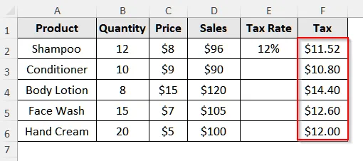 Keep a Cell Fixed in Excel Using Absolute Cell Reference
