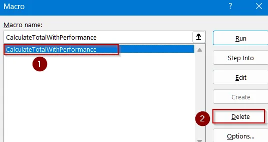 Quickly Remove Macros Using Shortcut Keys