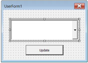 Populate a UserForm ComboBox with AddItem in VBA