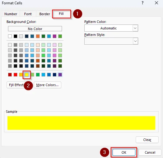 Apply Conditional Formatting Formula for Cells Containing Specific Text