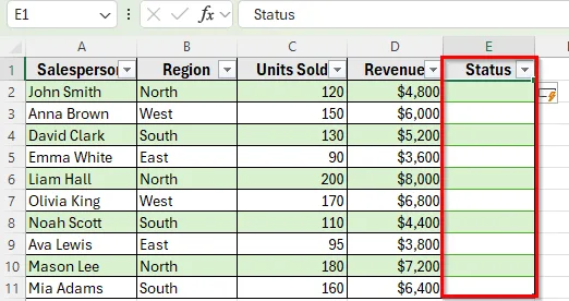 Apply Structured Reference with the IF Function for Conditional Results