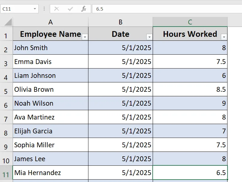 Enable Structured References for Dynamic Formulas
