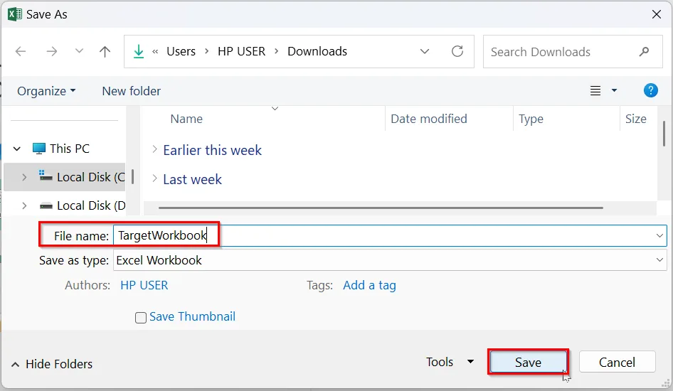 Copy Worksheet to a New Workbook