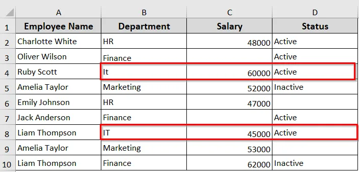 Delete Rows Based on Multiple Criteria