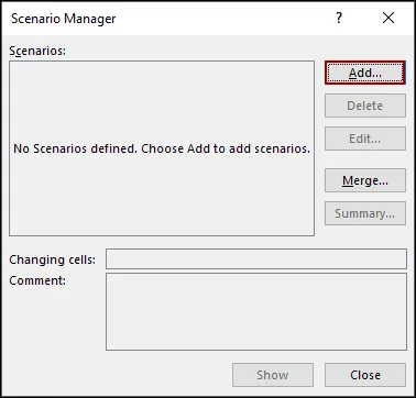 Steps to Create a Scenario Pivot Table Report in Excel
