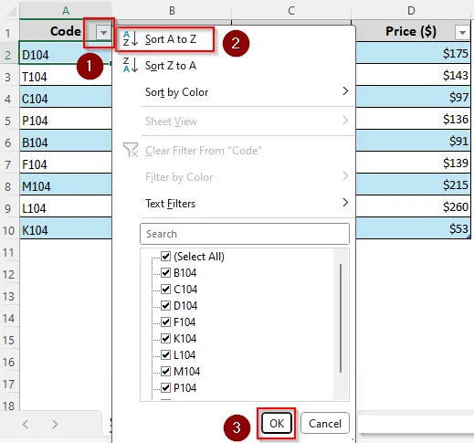 Converting Existing Data into a Table Using the Insert Tab