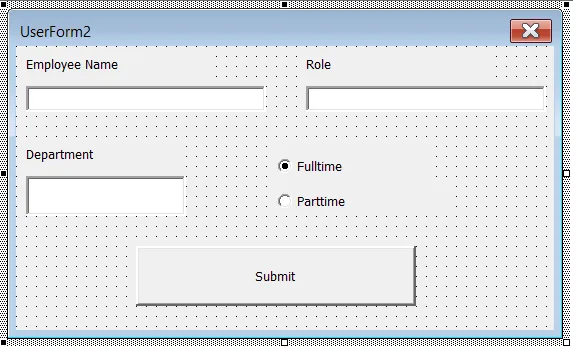 Build an Interactive UserForm for Multiple Inputs in a Row