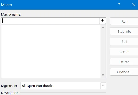 Quickly Remove Macros Using Shortcut Keys
