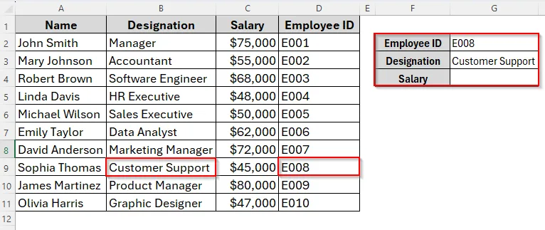 Using VLOOKUP with CHOOSE Function for Two Criteria