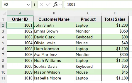 Select Convert to Range Option from the Table Context Menu