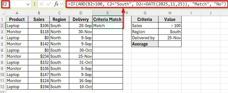 Alternatives to the AVERAGEIF(S) to Get Average with Criteria