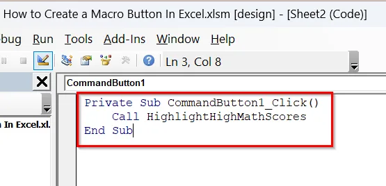 Add a Command Button (ActiveX Controls)