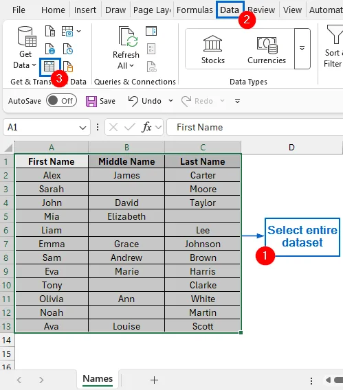 Use Power Query to Automatically Merge Columns