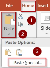 Paste Table as Static Image with Formatting in PowerPoint