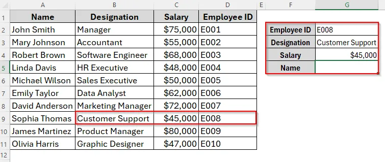 Using VLOOKUP with CHOOSE Function for Three Criteria