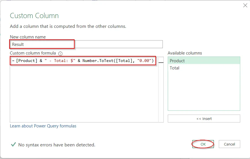No-Formula Approach To Combine Values With Power Query