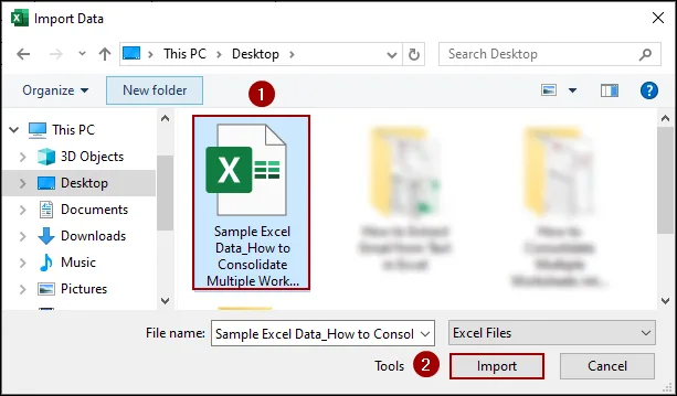 Applying Append Queries Feature from Power Query