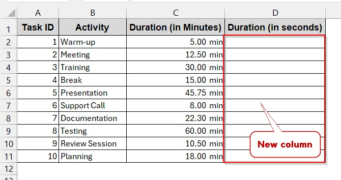 Convert Minutes to Seconds with Simple Multiplication