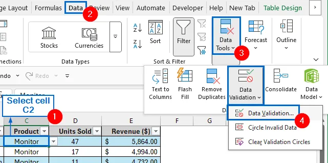 Step-by-Step Guide for Creating a Data Dictionary in Excel