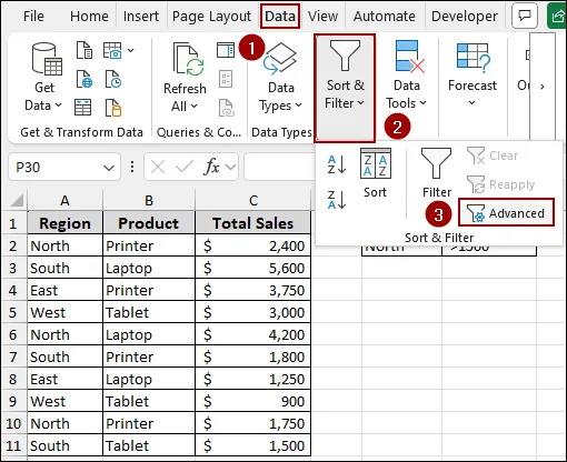 Having a #DIV/0! Error in the Data That Prevents Filtering