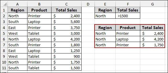 Filtering Blocked Due to Hidden Rows