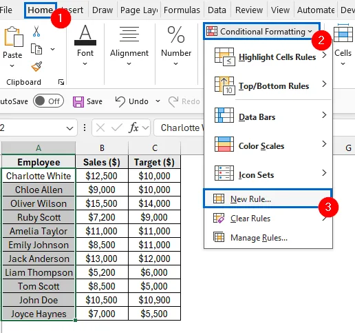 Directly Use IF Statement in Conditional Formatting Without Helper Column