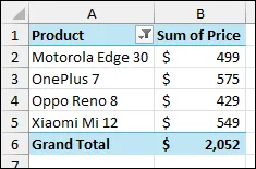 Utilizing Value Filters to Filter Numeric Values