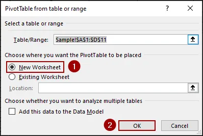 Using Filter Dropdown in Column Header