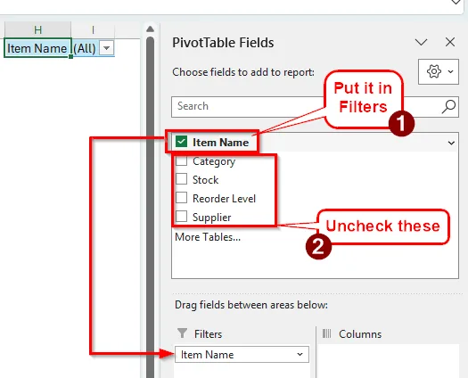 Steps for Creating a Dropdown Slicer in Excel