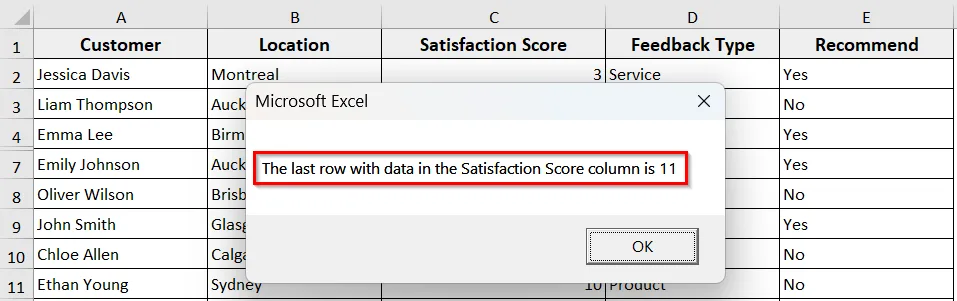 Using the CurrentRegion Method