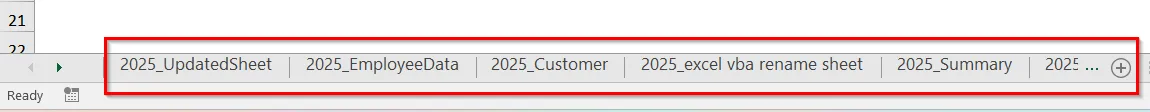 Append or Prefix Sheet Name Dynamically