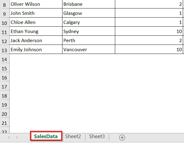 Rename the Active Sheet
