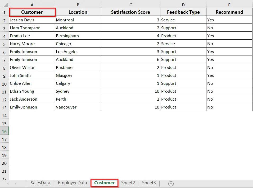 Rename a Worksheet Using a Cell Value