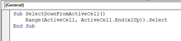 Using Range with End (xlDown, xlUp, xlToRight, xlToLeft)
