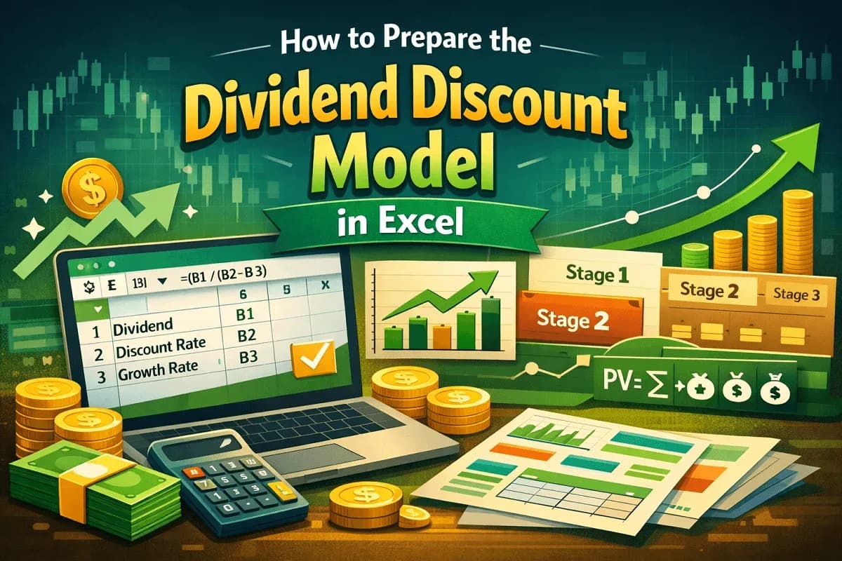 How to Prepare Dividend Discount Model in Excel