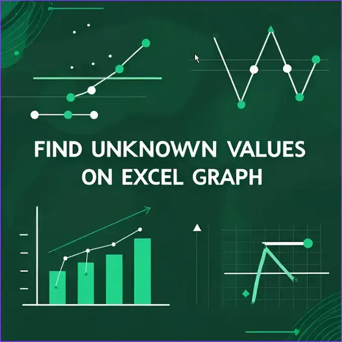 How to Find Unknown Value on Excel Graph