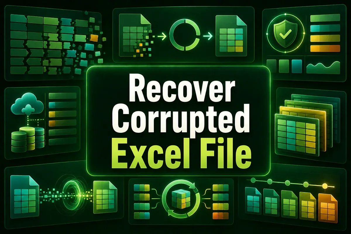 How to Recover Corrupted Excel File (8 Effective Methods)