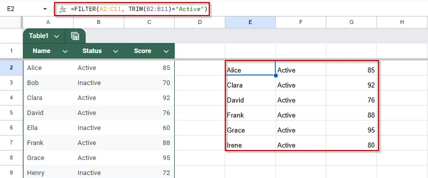 Use TRIM or CLEAN to Remove Hidden Characters