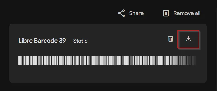 Install and Apply a Free Barcode Font by Code 39