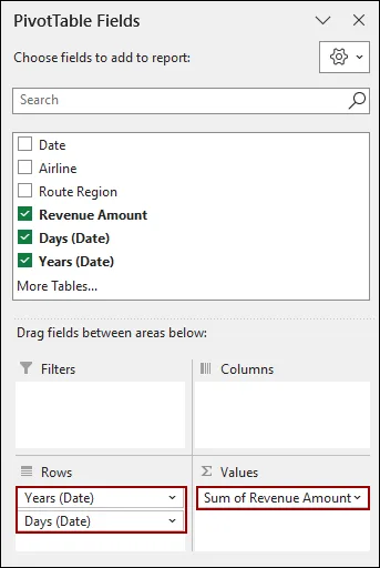 Using Field Setting Tool to Calculate Percentage of Grand Total