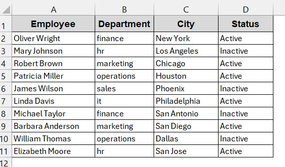 Use Flash Fill to Capitalize Text Without Formula