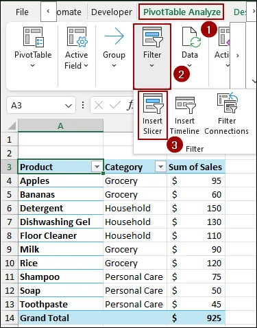 Using Slicer Style Feature to Change Slicer Color