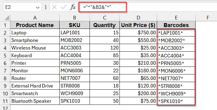 Install and Apply the Free Code 39 Font in Excel