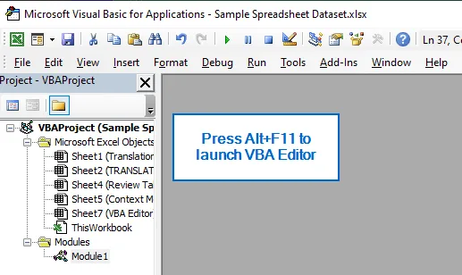 Use VBA Editor to Generate QR Codes Automatically