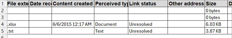 Use PowerShell to Export File Metadata into a New Sheet