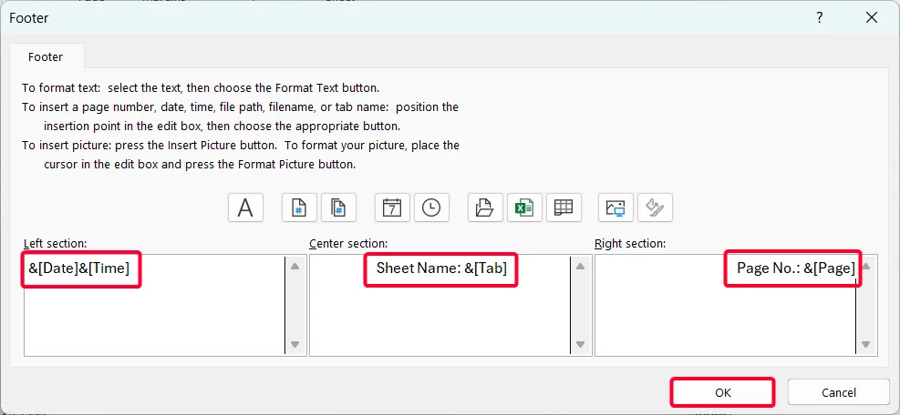 Steps to Make an Excel Spreadsheet Look Like a Page